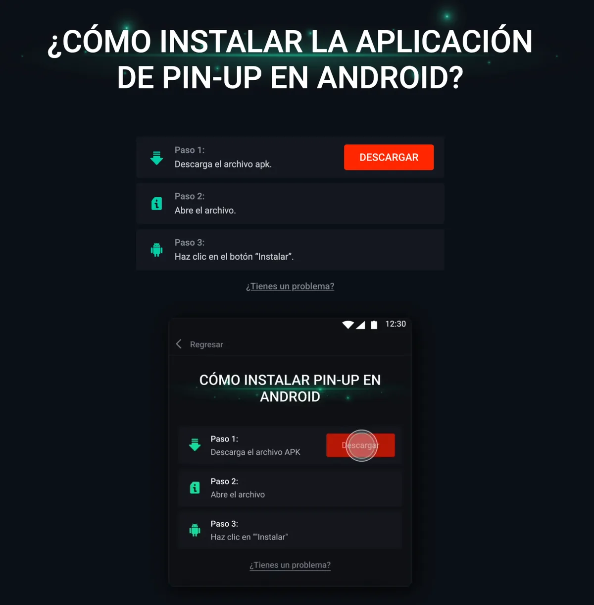 Cómo instalar la app de Pin-Up Casino en Android
